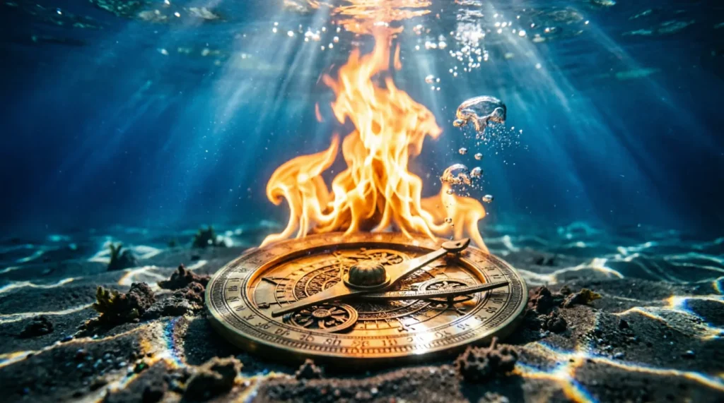 What Can Be Underwater Under Fire Riddles with Answers
